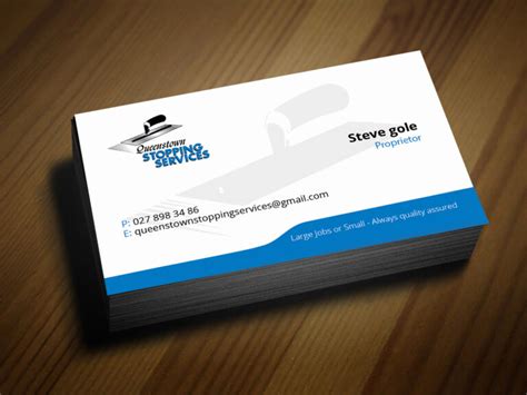 Plastering Business Cards Templates - Professional Template